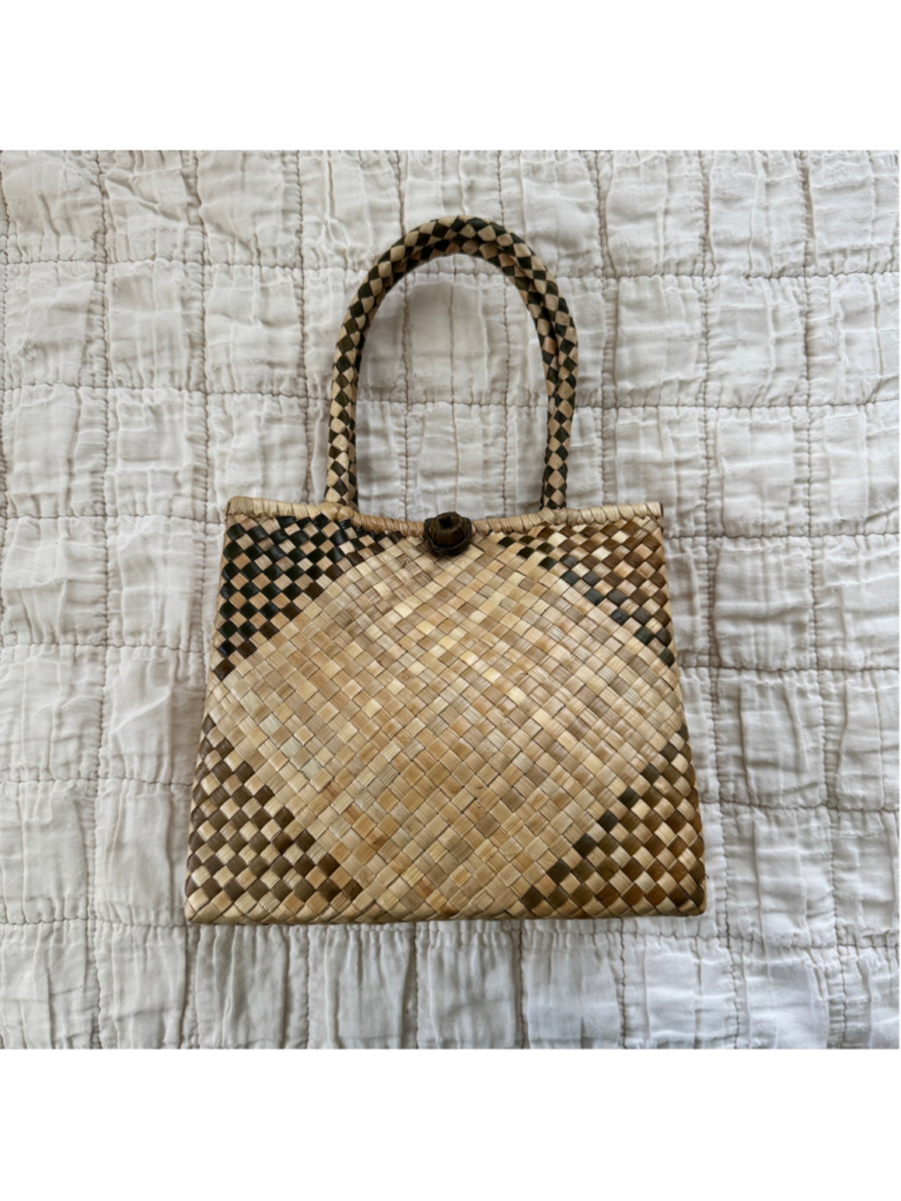Handwoven Pandan / Mengkuang Leaf Bag / Purse